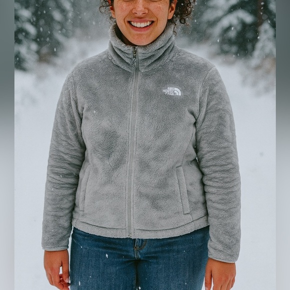 The North Face Jackets & Blazers - The North Face Women's Soft Gray Teddy Jacket